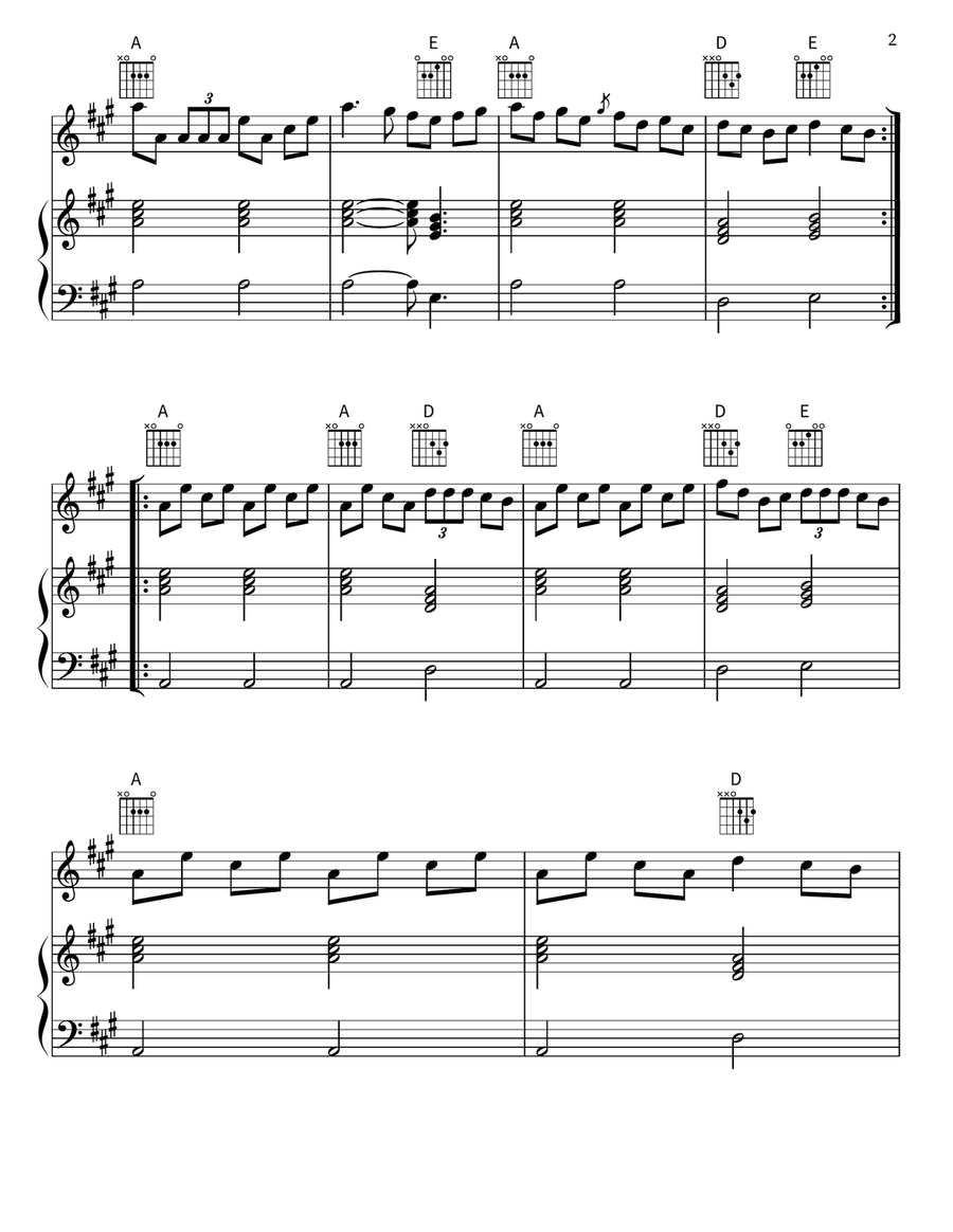 The Boys of Malin Violin Solo scores gallery preview page 2
