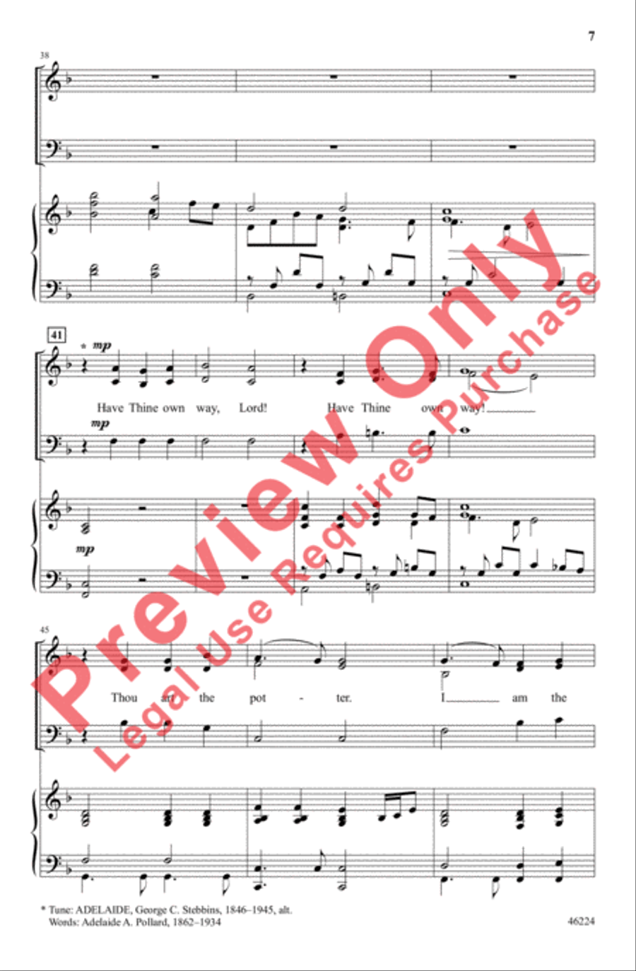 Here I Am, Lord 3-Part scores gallery preview page 7