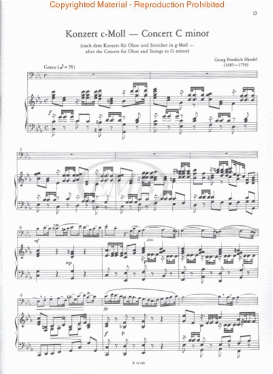 Baroque Sonatas - Volume 1 Bassoon Solo scores gallery preview page 3