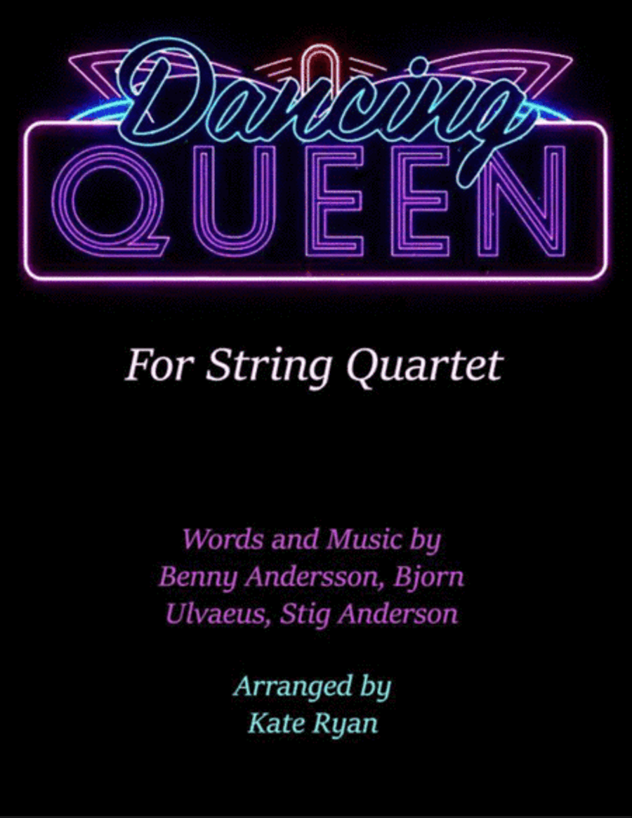 Dancing Queen Dancing Queen String Quartet scores gallery preview page 1