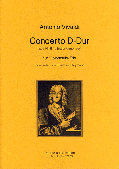 Concerto D-Dur op. 3/9  L