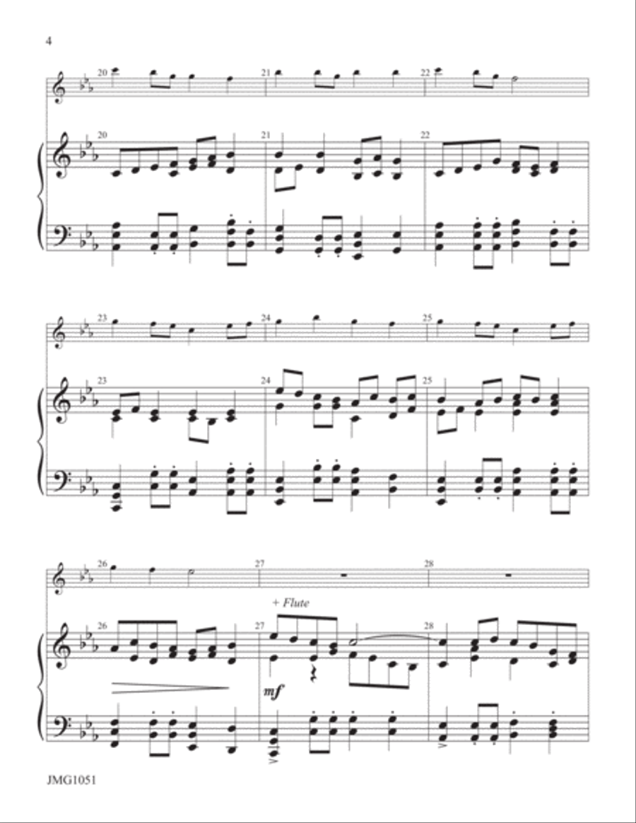 Celtic Dance on Pleading Savior Handbell Choir scores gallery preview page 4