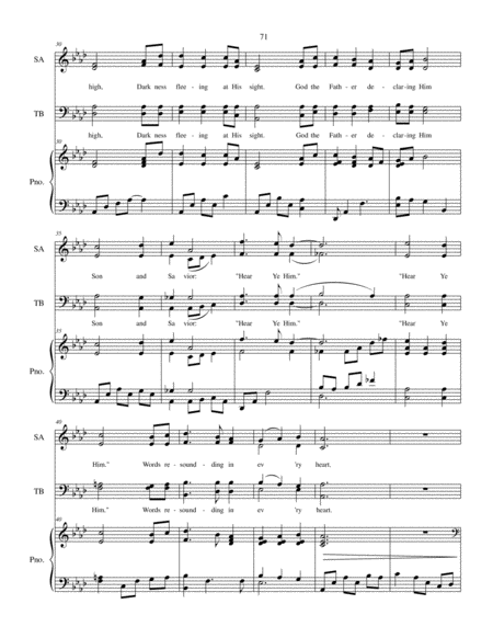 In Bountiful - SATB choir with piano accompaniment image number null