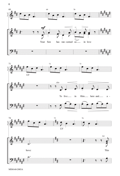 O Morning Star, How Fair and Bright (Downloadable Choral Score)