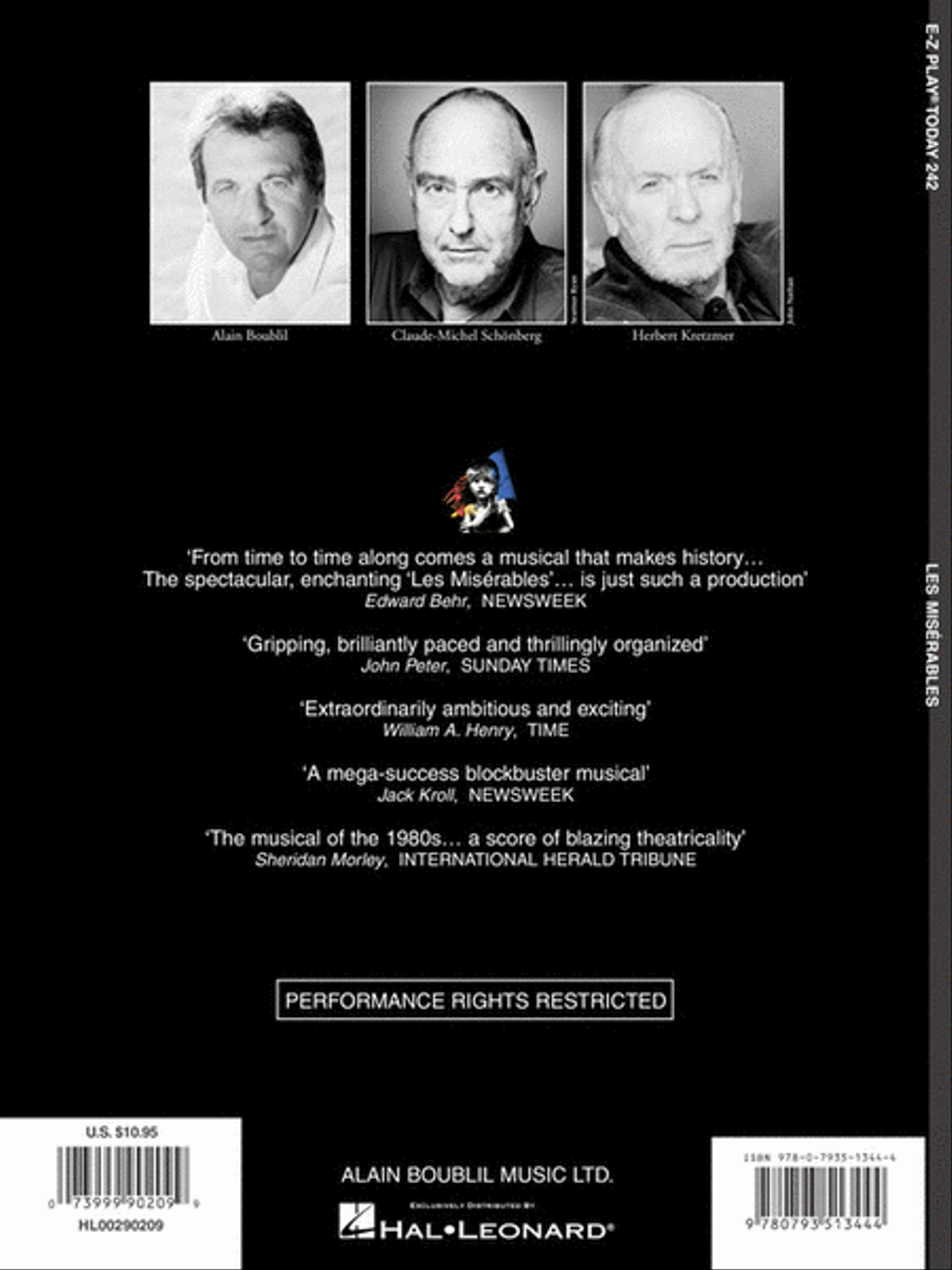 Les Misérables Voice scores gallery preview page 6