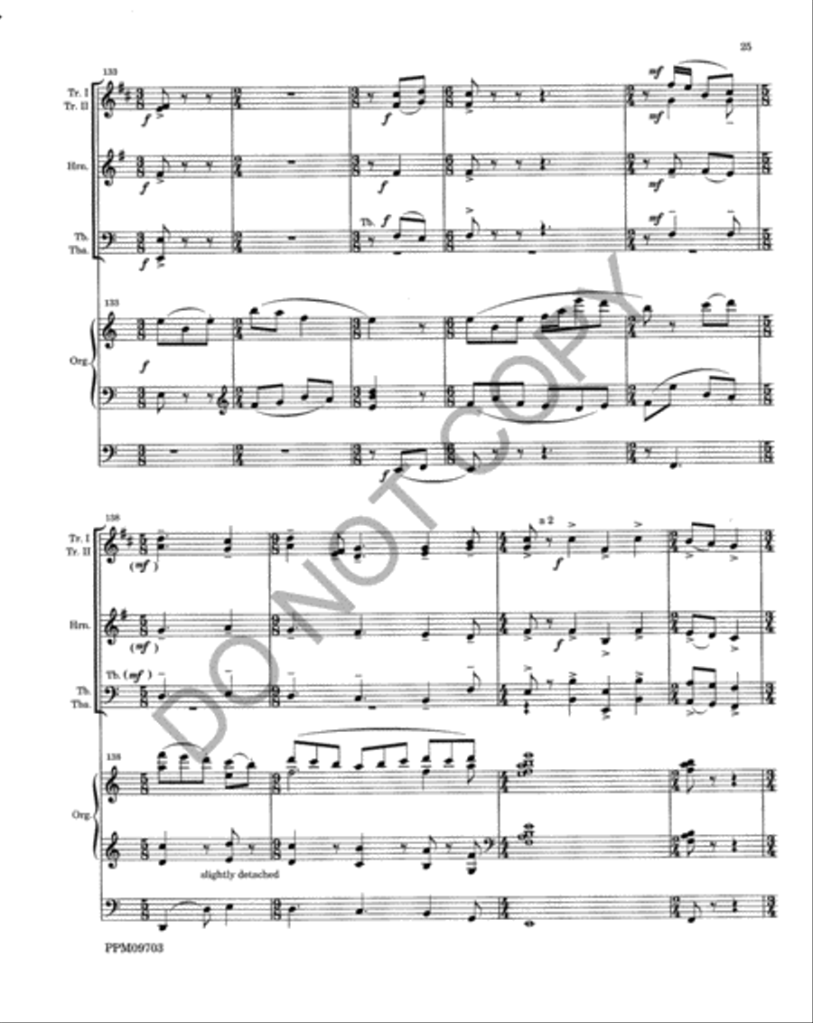 Triptych Choir scores gallery preview page 28