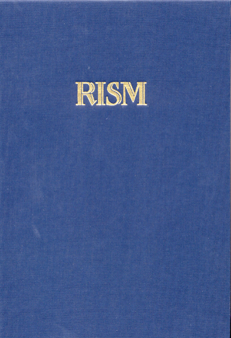 Internationales Quellenlexikon der Musik (RISM), Serie A/1. Einzeldrucke vor 1800, Band 3: Faa - Gyrowetz