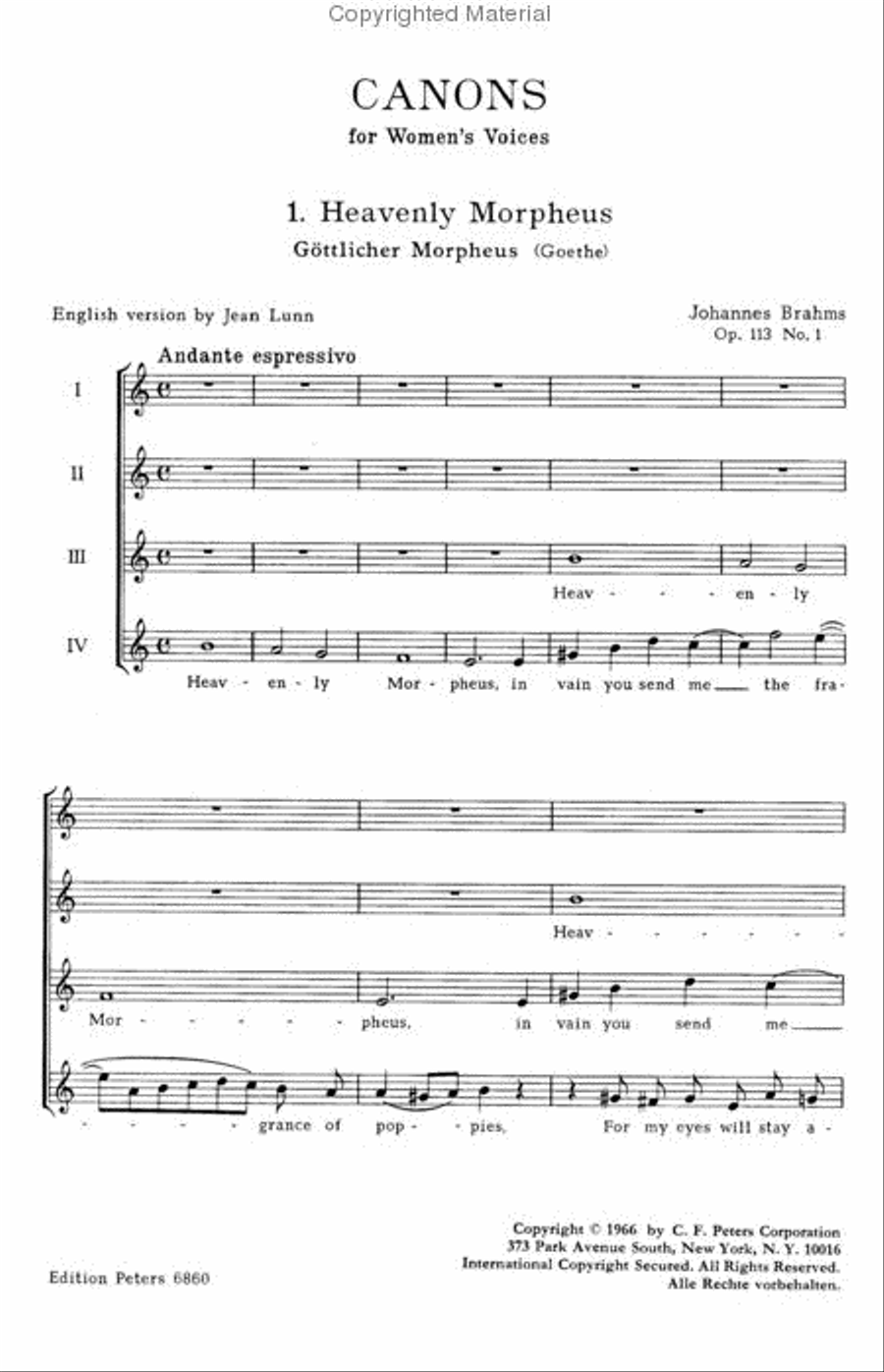 Canons Op. 113 A Cappella scores gallery preview page 2