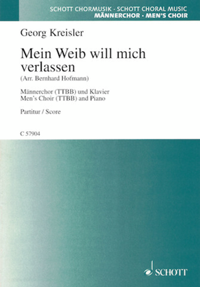 Book cover for Mein Weib Will Mich Verlassen