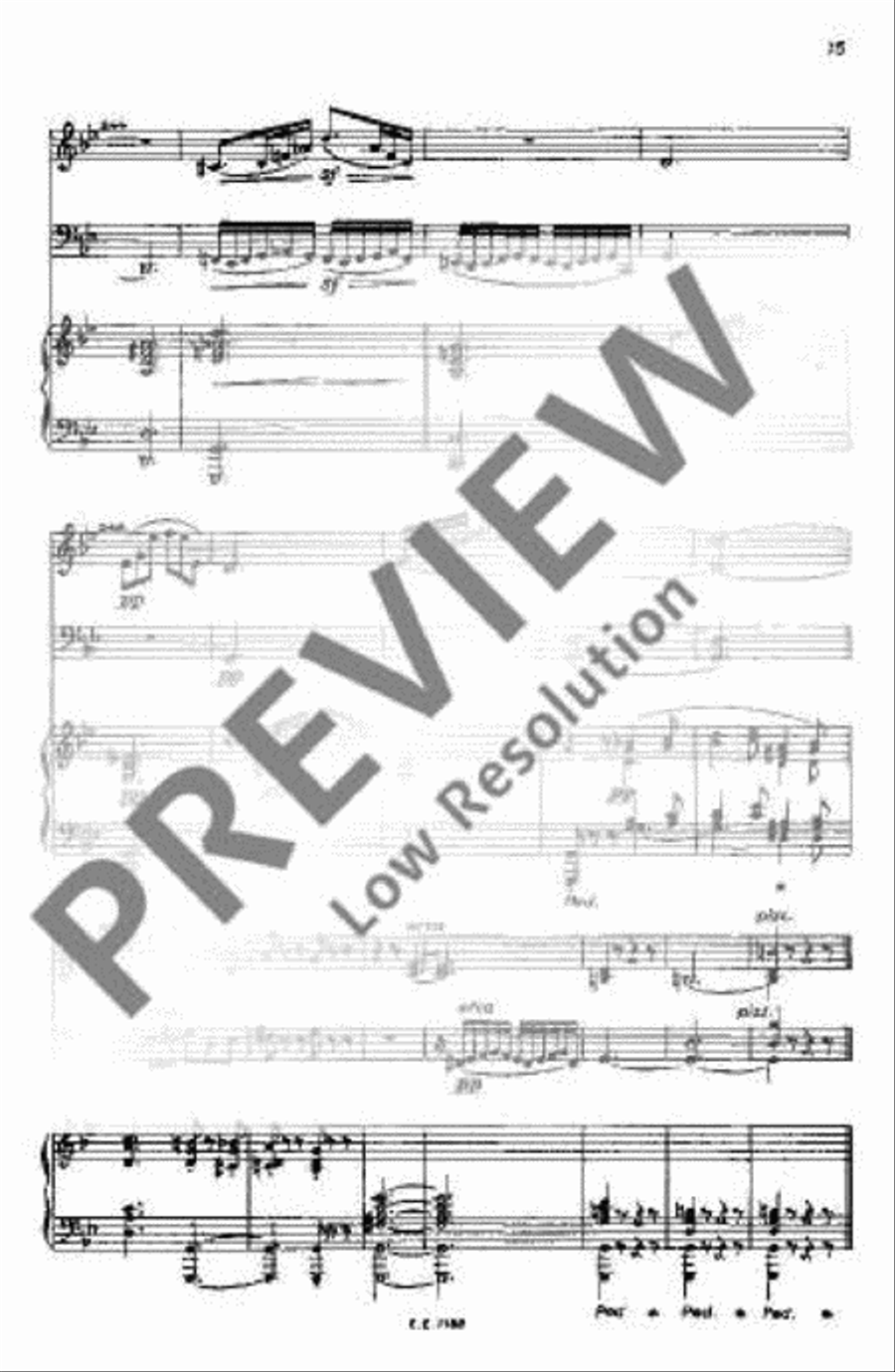 Piano Trio G minor Piano Trio scores gallery preview page 18