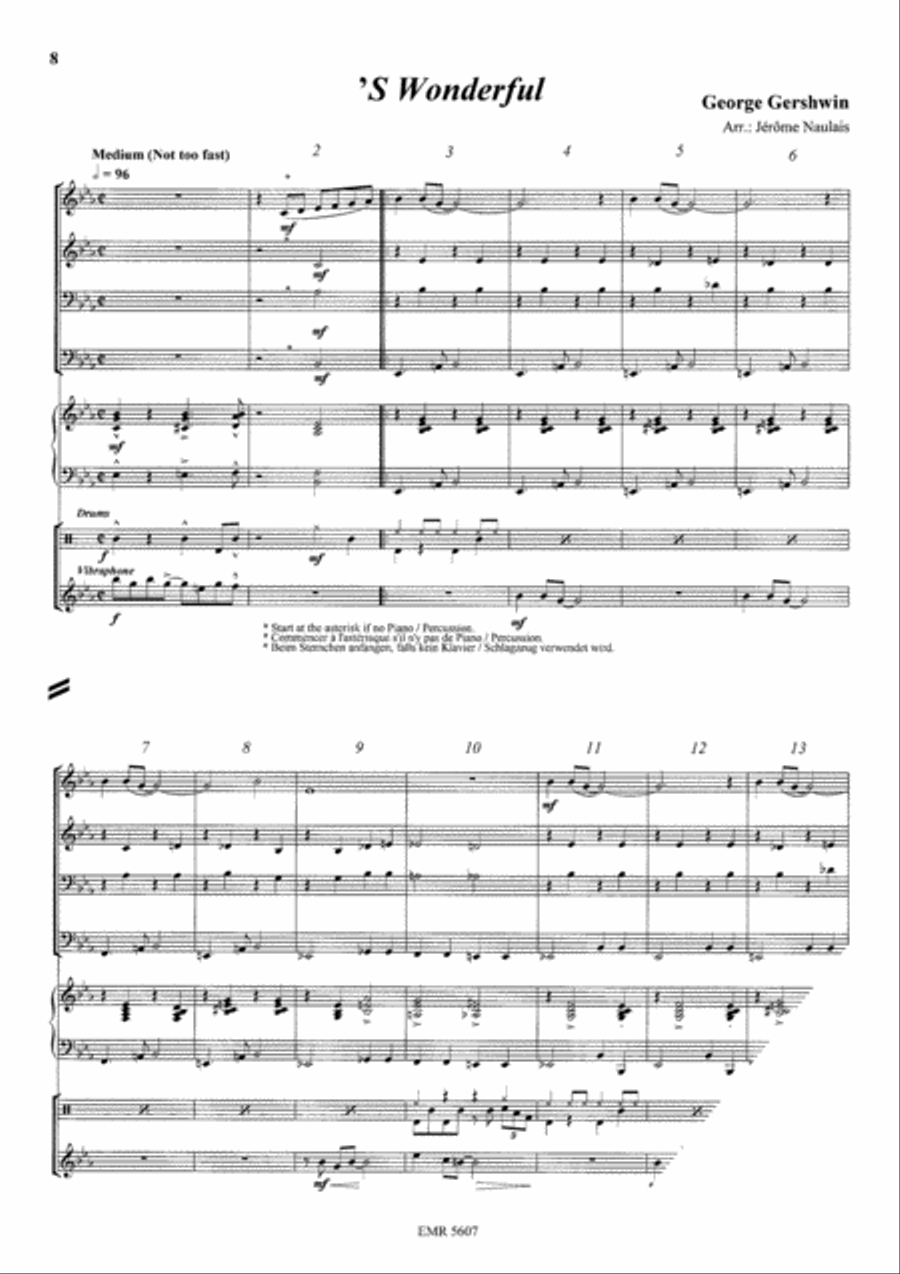 Album Volume 4 Brass Ensemble scores gallery preview page 4