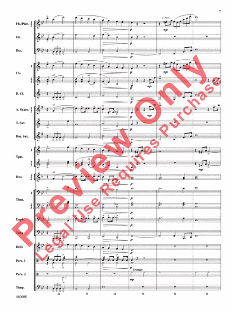 Der Lehrmeister Der Lehrmeister Concert Band scores gallery preview page 8