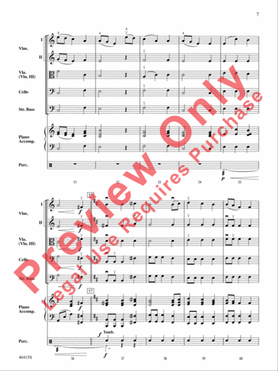 Ghost Ship String Orchestra scores gallery preview page 8