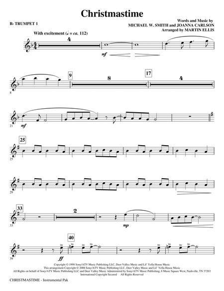 Christmastime - Bb Trumpet 1