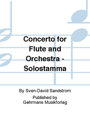 Concerto for Flute and Orchestra - Solostamma