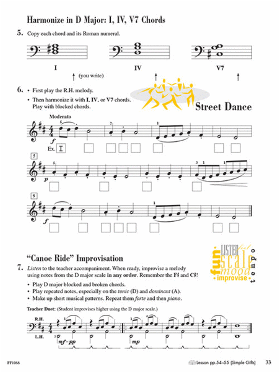 Level 3A – Theory Book – 2nd Edition Piano Method scores gallery preview page 6