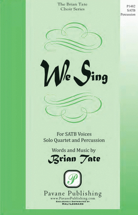 Book cover for We Sing