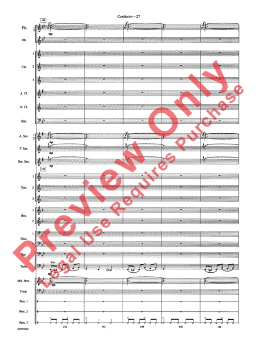 By Loch and Mountain Concert Band scores gallery preview page 30