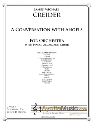 Book cover for A Conversation with Angels