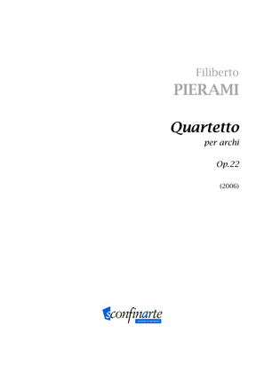 Filiberto PIERAMI: QUARTETTO (op.22) (ES 104)