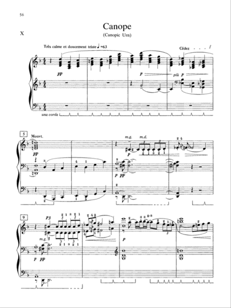 Debussy -- Preludes, Book 2 Piano Solo scores gallery preview page 4