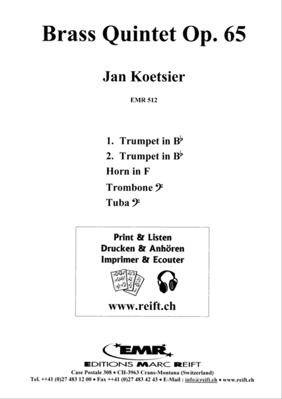 Brass Quintet Brass Quintet scores gallery preview page 2