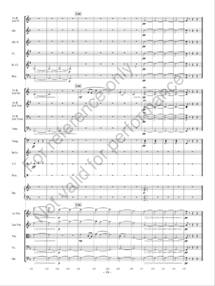 A New Home Full Orchestra scores gallery preview page 17