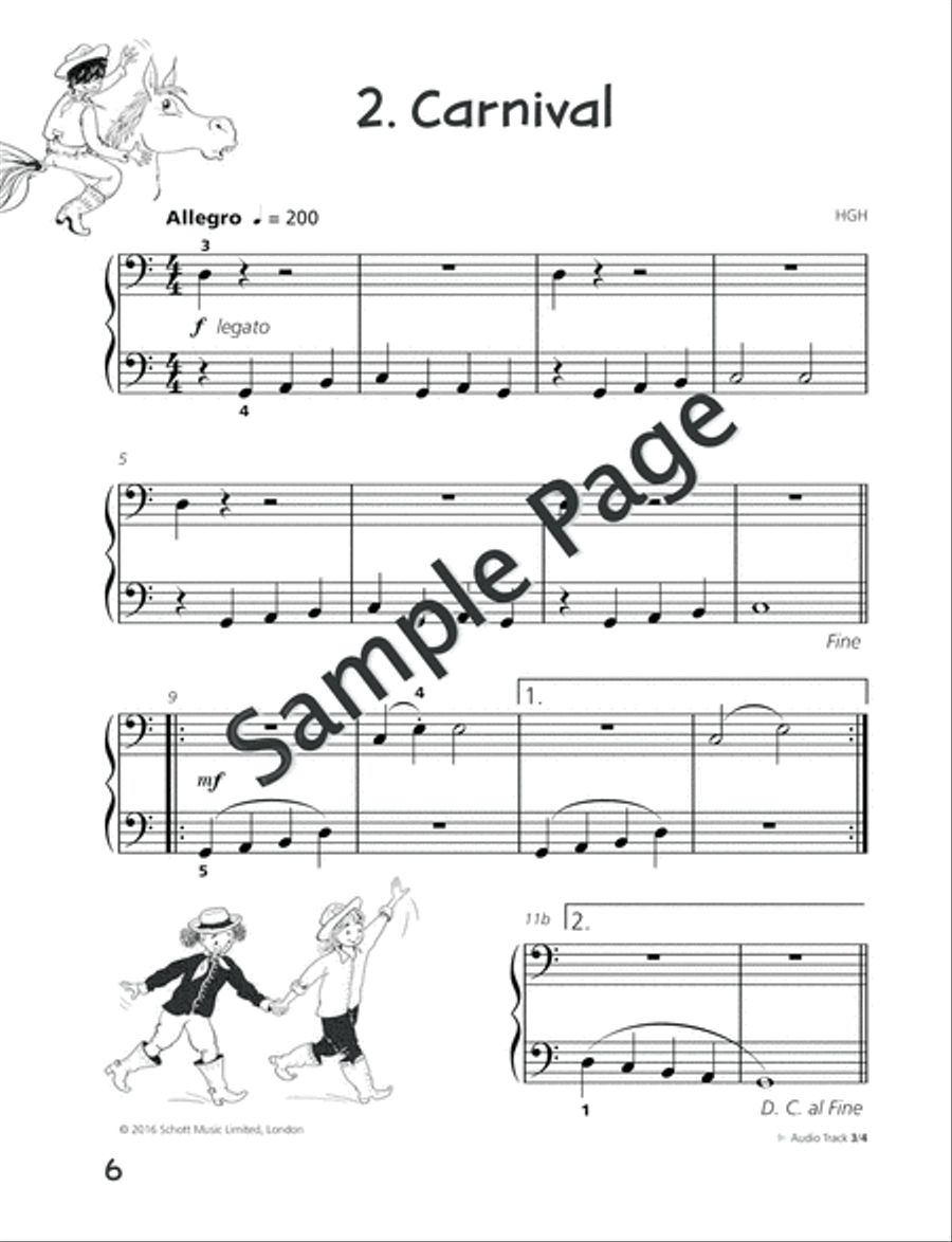 Piano Junior: Duet Book 2 Piano Method scores gallery preview page 7