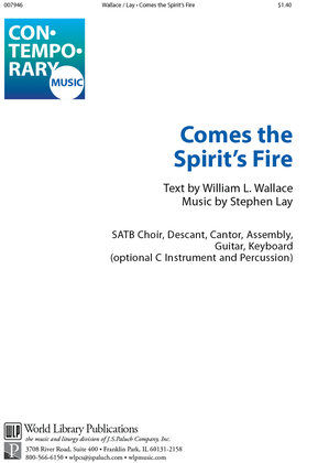 Book cover for Comes the Spirits Fire