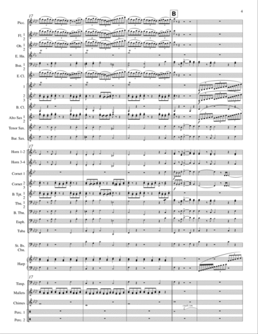 Minor Alterations No. 2 Concert Band scores gallery preview page 10