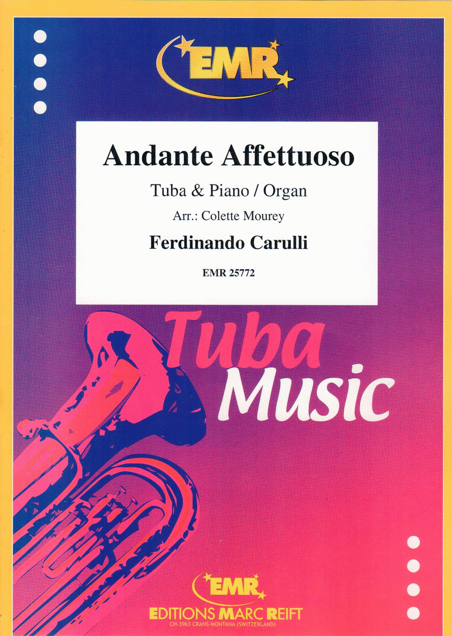 Andante Affettuoso Tuba scores gallery preview page 1