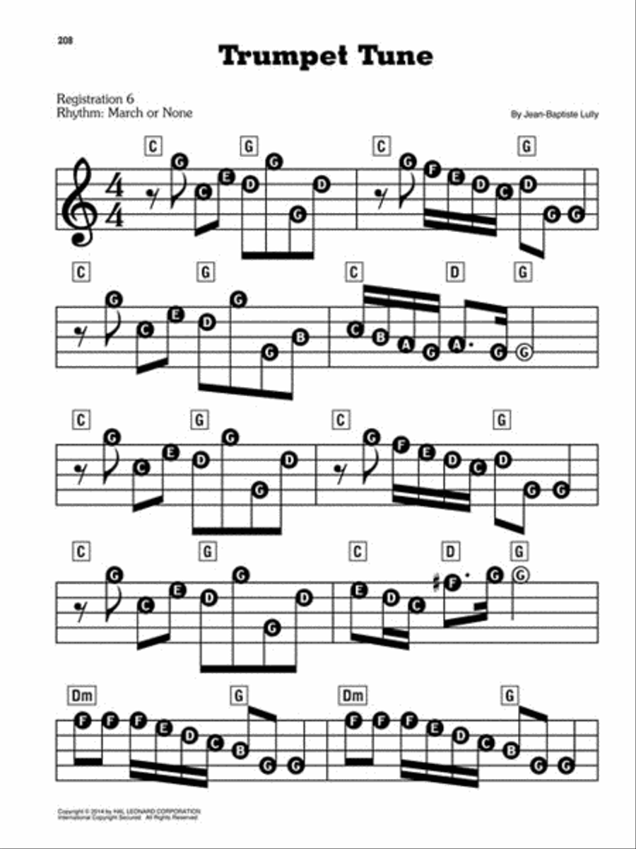 75 Light Classical Songs Electronic Keyboard scores gallery preview page 6