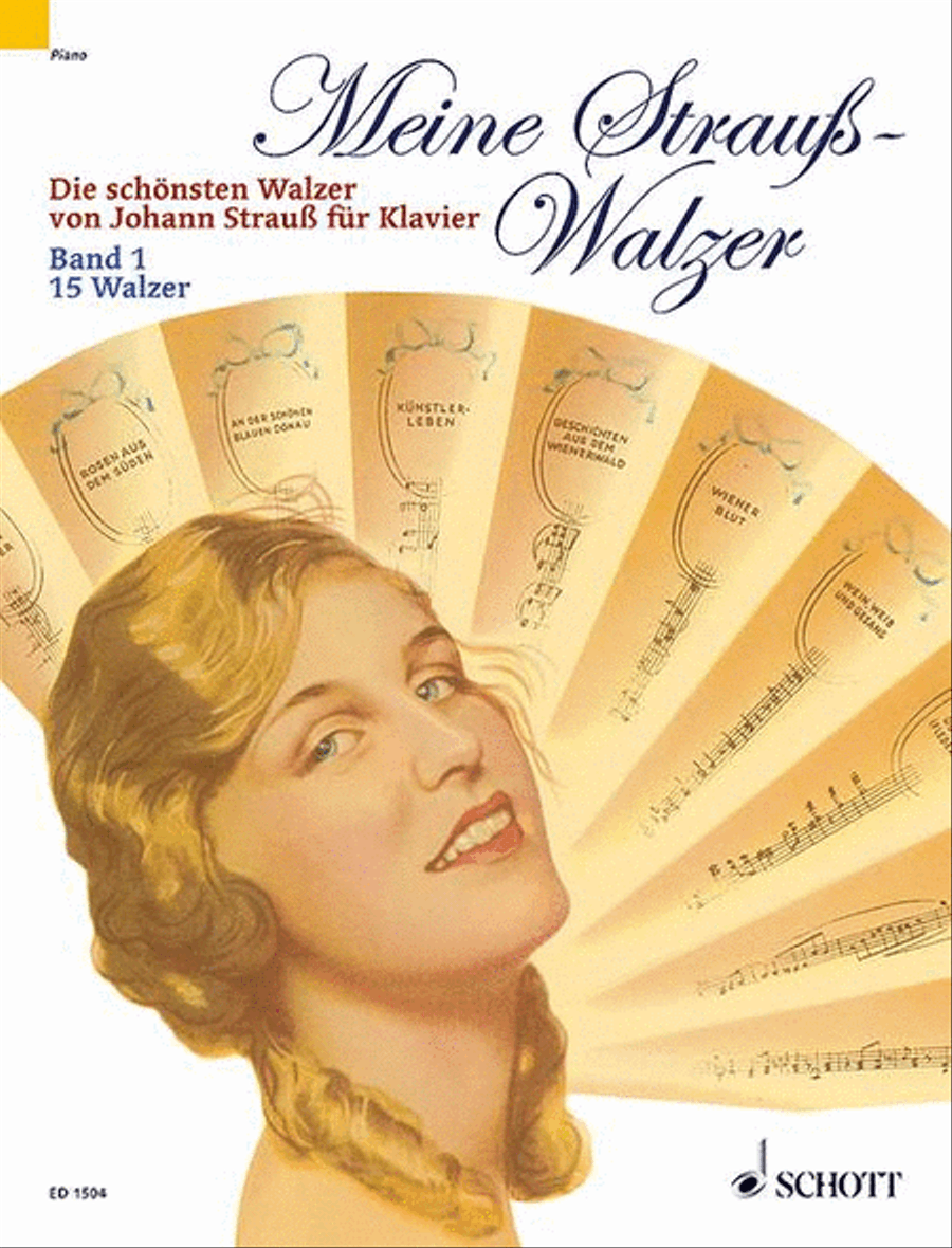 Meine Strauß-Walzer Piano Solo scores gallery preview page 1