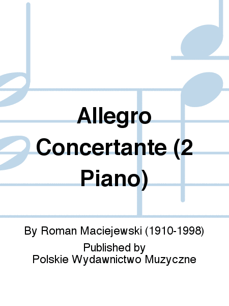 Allegro Concertante (2 Piano)