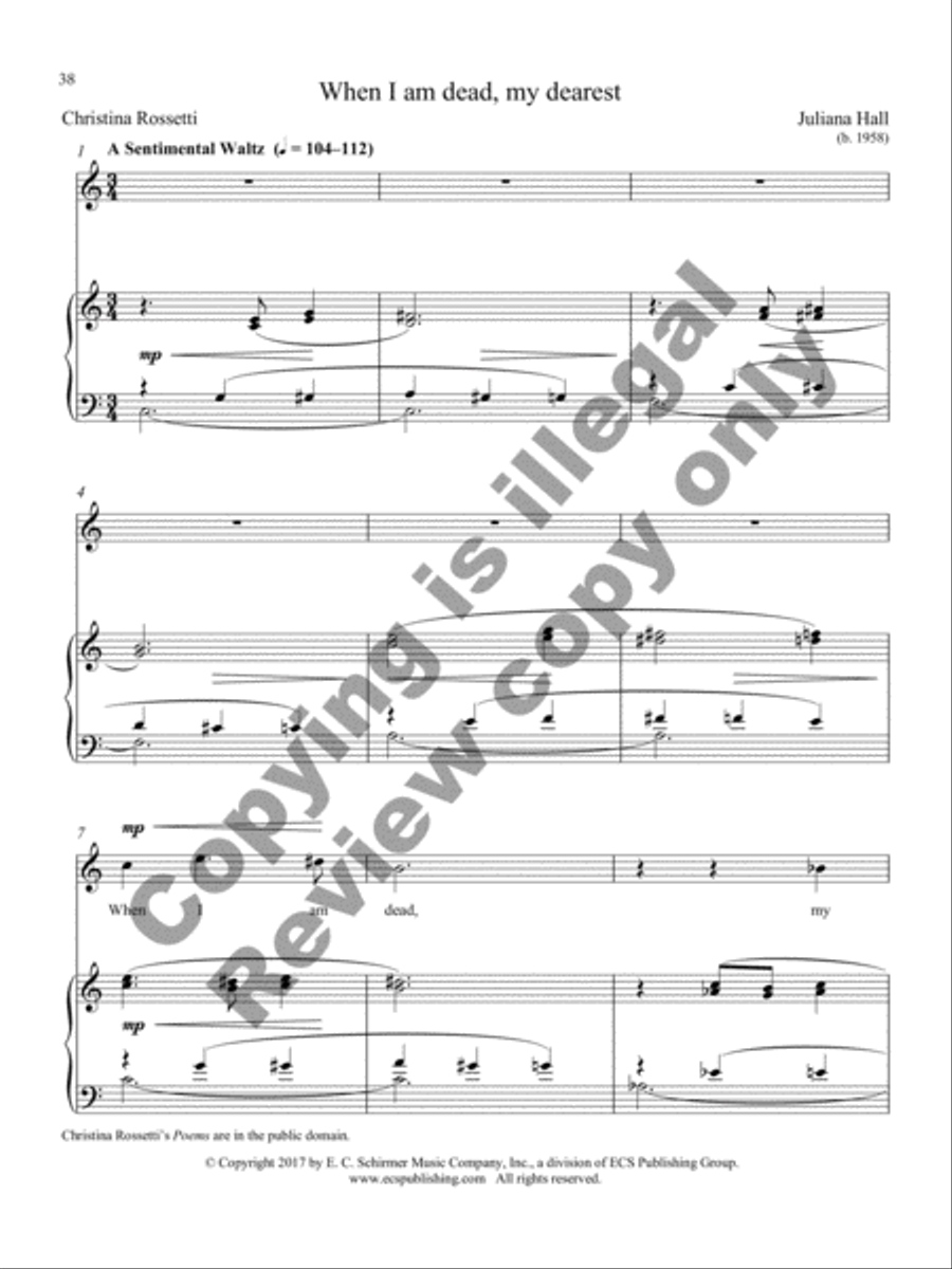 Christina's World Soprano Voice scores gallery preview page 36