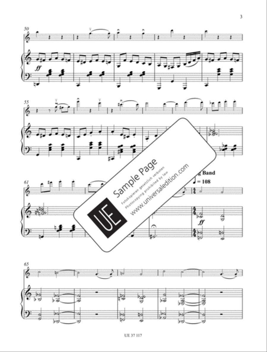 Happy Birthday Variations Chamber Music scores gallery preview page 4