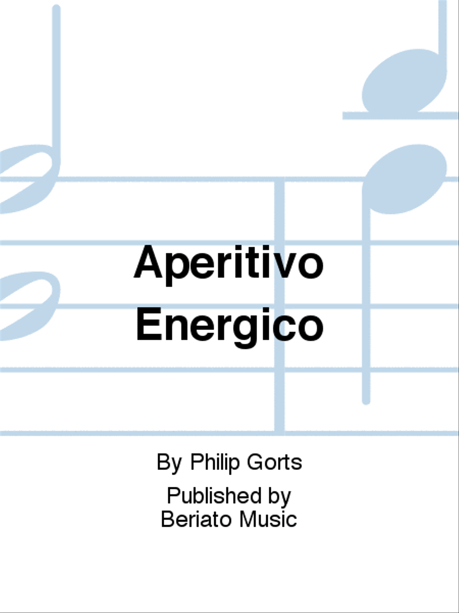 Aperitivo Energico Concert Band scores gallery preview page 1