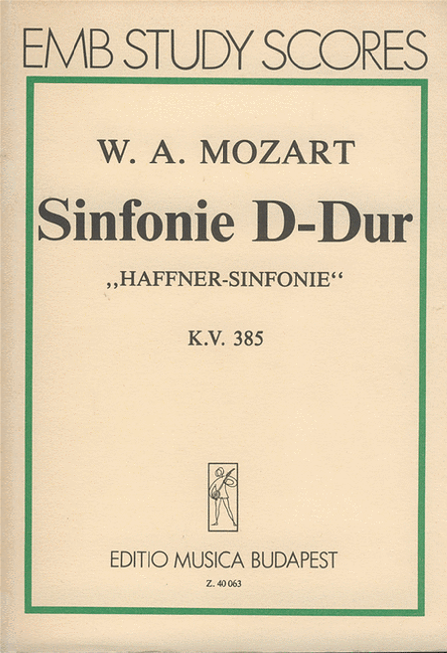 Sinfonie D-Dur, KV 385 Orchestra scores gallery preview page 1