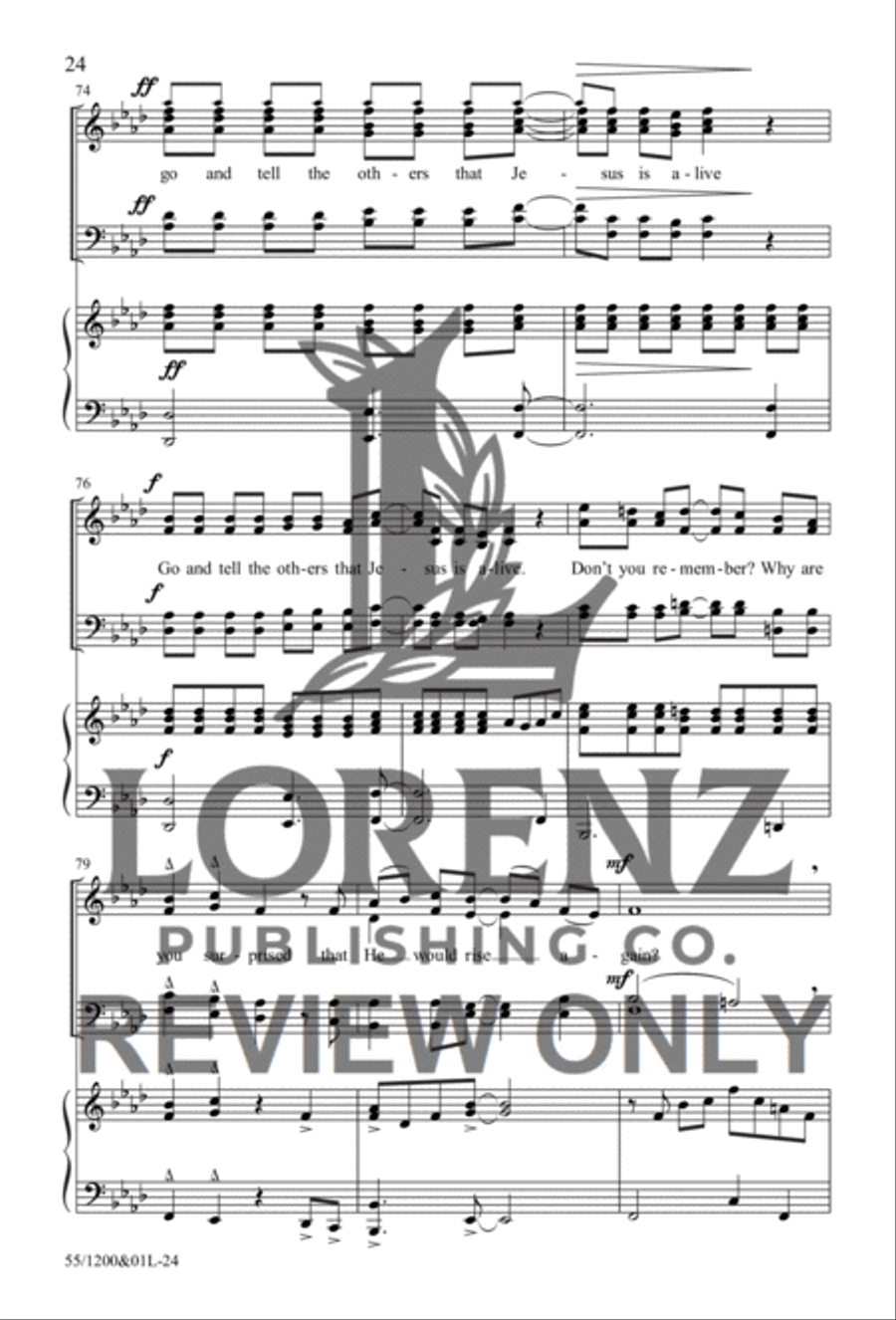 Once Upon a Morning Once Upon a Morning 4-Part scores gallery preview page 19