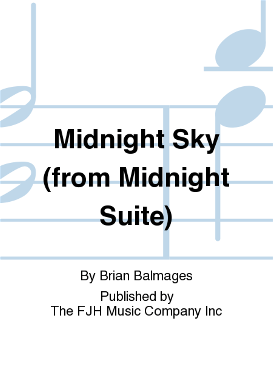 Midnight Sky Concert Band scores gallery preview page 1
