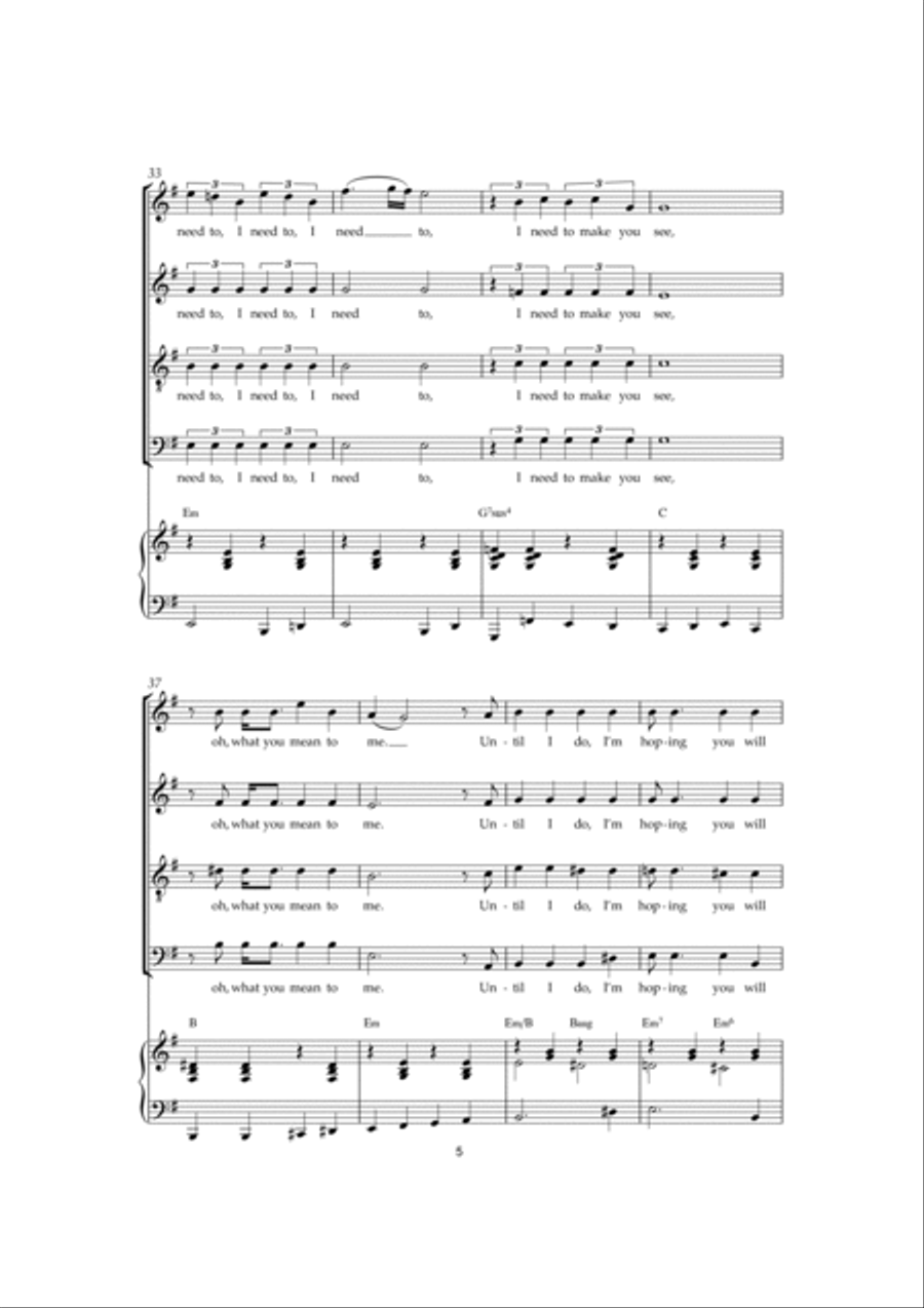 Michelle Michelle 4-Part scores gallery preview page 5