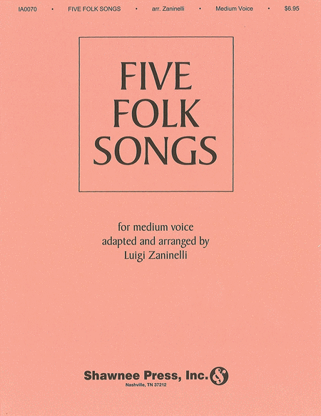Five Folk Songs Medium Voice (1 Book)