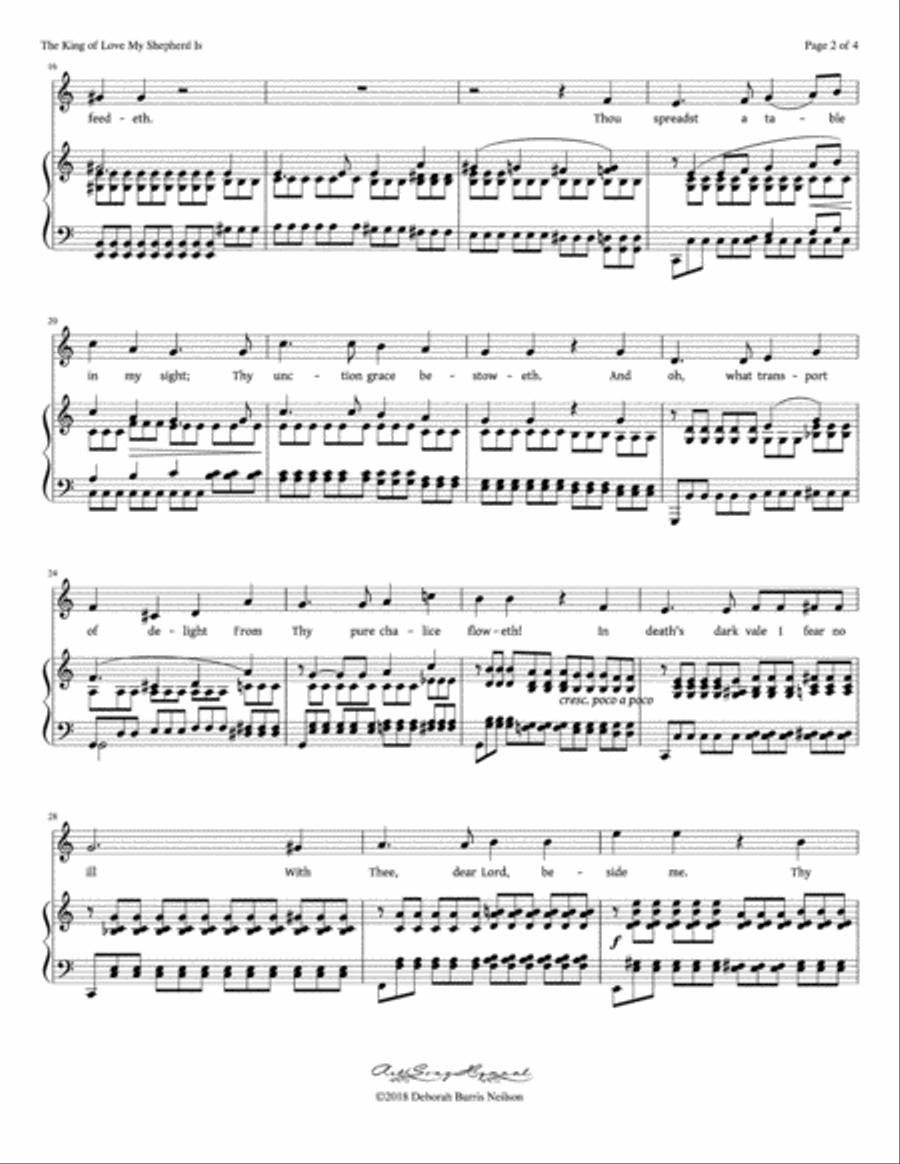 The King of Love My Shepherd Is / Clara Schumann's 