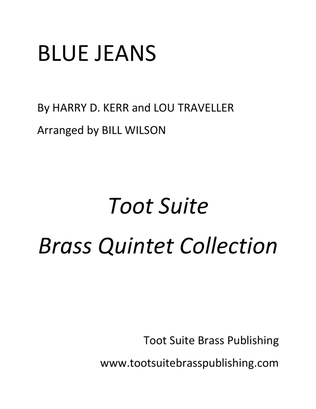 Book cover for Blue Jeans