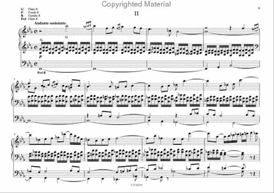 Symphonie Gothique pour orgue, Op. 70 Chamber Music scores gallery preview page 3