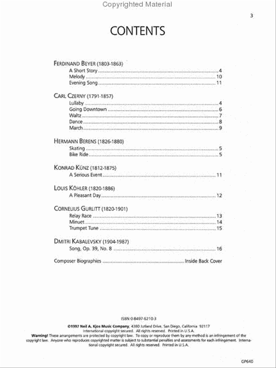 Piano Etudes-Preparatory Piano Etudes-Preparatory Piano Method scores gallery preview page 2