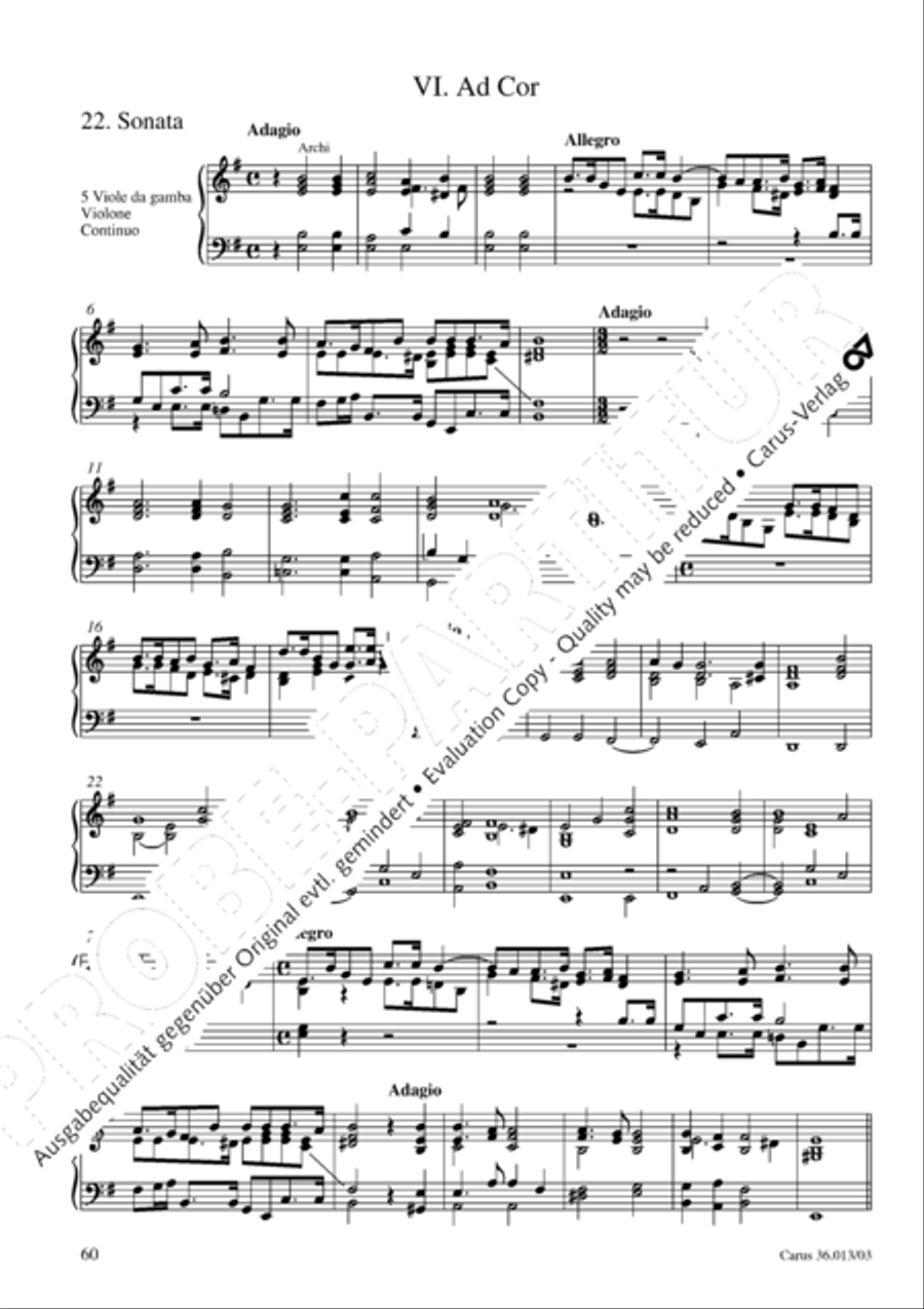 Membra Jesu nostri SSATB scores gallery preview page 61
