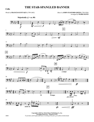 The Star-Spangled Banner: Cello