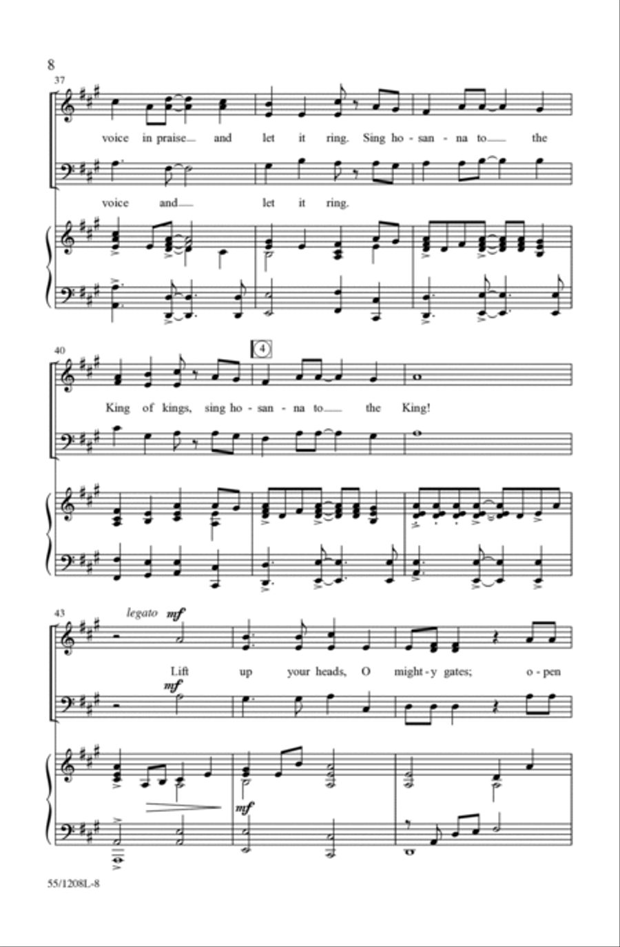 No Greater Love Choir scores gallery preview page 8