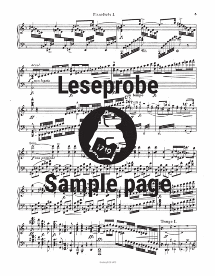 Concert Piece in D major Op. 31a K 236 Piano scores gallery preview page 5